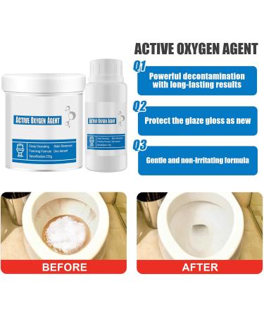 Splash Foam Toilet Cleaner Toilet Active Oxygen Agent Automatic Foaming Toilet Cleaner for Toilet Squatting Pans Urinals Pipe Cleaning Cleaner Foaming For Toilet (2PCS-A) - Buy Online on GoSupps.com