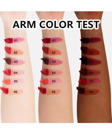 Peel off Lip Stain Lipstick Matte Peel Off Lipstick - 6x Long-Lasting Stain | Waterproof Makeup Lip Gloss for Women Detachable Waterproof Lip Gloss for Women - Buy Online on GoSupps.com