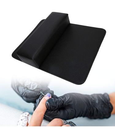 Yunnyp Nail Art Hand Cushion Pillow Soft Beauty Salon Nail Hand Rest Pillow Washable Hand Holder Sponge Pillows Nail Art Manicure Tool Black - Buy Online on GoSupps.com