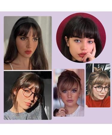 Bcenoilua Clip in Fringe Clip in Bangs for Women Hair Extensions Thinning Hair Real Hair Clip on Bangs French Bangs Light Bangs Fashion Wispy Bangs Hair Pieces Daily Wear Dark Brown - Buy Online on GoSupps.com