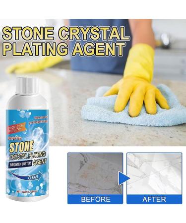 Stone Stain Remover Cleaner Marble Cleaner and Polish Crystal Plating Agen for Patio All Purpose Cleaner for Quartz Tile Granite Cooktops (3pcs) - Buy Online on GoSupps.com