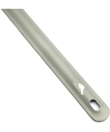 TOAKS Titanium Long Handle Spork with Polished Bowl - Lightweight and Durable - Buy Online on GoSupps.com