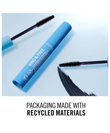 Rimmel KIND & FREE Clean Mascara - Cruelty-Free & Vegan - 0.23 Fl Oz (01 Black) - 1 Count - Buy Online on GoSupps.com