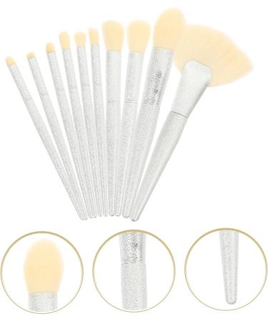 Ipetboom 4 sets Blushes Female Blending Eyeshadow of Eye Brush Shadow Tools Loose Highlight Women 19X2.5cmx4pcs Whitex4pcs - Buy Online on GoSupps.com