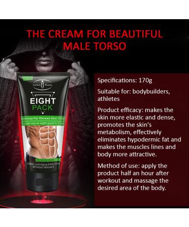 AICHUN BEAUTY Abdominal Muscle Cream 170g - Anti Cellulite, Slimming & Fat Burning for Men & Women - Buy Online on GoSupps.com