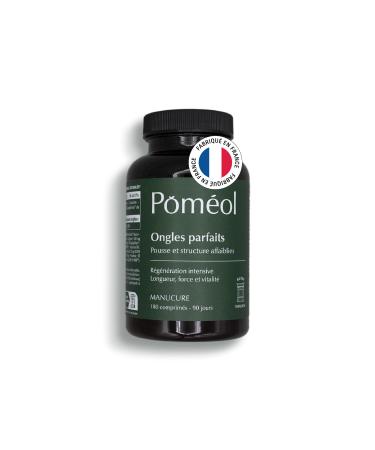 Pomeol | Perfect Nail Supplement | Regeneration Strength and Vitality | For Damaged Soft and Brittle Nails | 180 Tablets | 3 Month Cure