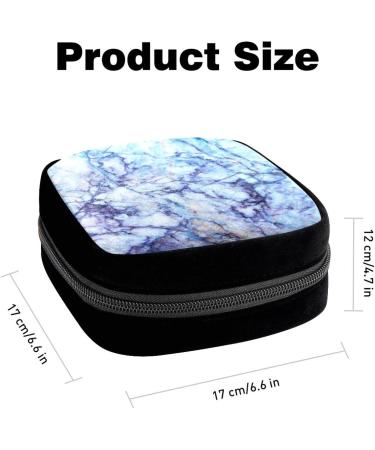 GIAPB Period Bag Sanitary Napkin Storage Bag Pad Holder for Period Makeup Pouch Abstract Marble Art Color312 - Buy Online on GoSupps.com