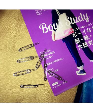 Goth Hair Pins Set - 12 Pack Gothic Accessories for Edgy Style - Buy Online on GoSupps.com