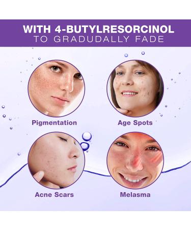 Dark Spot Remover Serum for Face & Body | Age Sun Spots, Freckles, Melasma Treatment | 4-Butylresorcinol, Kojic Acid, Hyaluronic Acid - 50ml - Buy Online on GoSupps.com