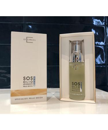S.O.S Facial Cleansing Oil Smooth Dry Skin for Dehydrated Delicate Rough or Mature Skin Leaves No Fat Organic Formula 30ml - Buy Online on GoSupps.com