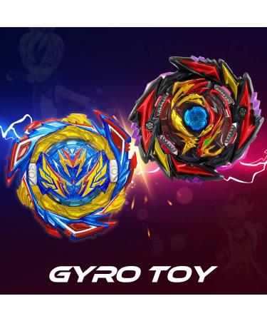 2 in 1 Bey Burst Turbo Starter Set - 4D Metal Fusion Toys for Kids & Adults | Perfect Christmas & Birthday Gift - Buy Online on GoSupps.com