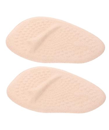 LIFKOME 1 Pair Forefoot Pad Shoe Inserts Foot Cushion Pads Shoes Pads Shoes Foot Cushions Anti-Slip Insole Pad Front Foot Pads Non-Skid Pads Half Foot Pads Women's Pu Heel Booster Pad