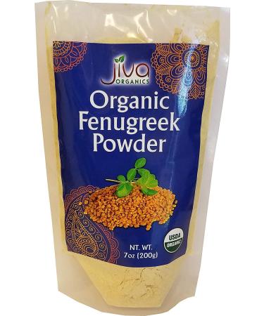 Jiva Organics Organic Fenugreek Powder 7 oz (200 g) - Buy Online on GoSupps.com