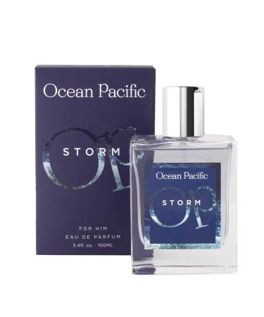 Ocean Pacific Storm Eau De Parfum for Men Fruity 3.4 Fl Oz