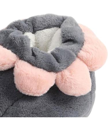 Ronymous Foot Warmers - Soft Light Winter Boots for Men & Women | Cozy Gray Indoor Shoe Warmers for Home & Farmhouse - Buy Online on GoSupps.com