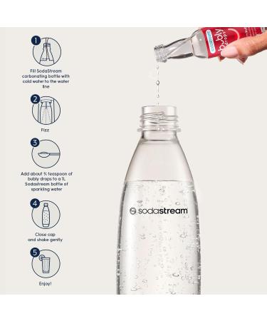 SodaStream bubly Drops Lot de 3 gouttes fraise 4 ml Fraise 36 ml (Lot de 1) - Buy Online on GoSupps.com