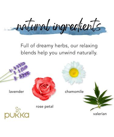 Pukka Herbs Relaxing Tea Selection - Love Night Time, Chamomile Vanilla, Manuka Honey - 3 Boxes, 20 Sachets Each - 80 Count - Buy Online on GoSupps.com