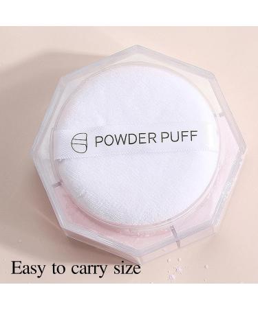 Buy Hudhow's Powder Squad Pads - 5 Soft Washable Fluffy Powder Puffs for Loose Powder Makeup & Blush | International Shipping Available - Buy Online on GoSupps.com