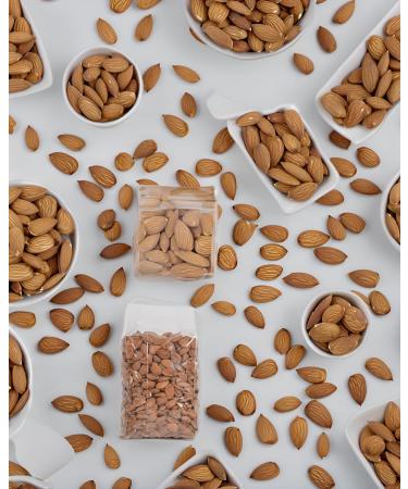  Caporaso dal 1960 Bari Natural Almonds - First Choice Natural Dried Fruits (500 grams) - Buy Online on GoSupps.com