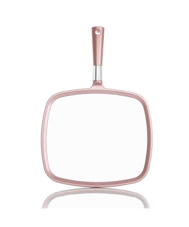 Miss Sweet Handheld Mirror Makeup Mirror (Rose Gold)