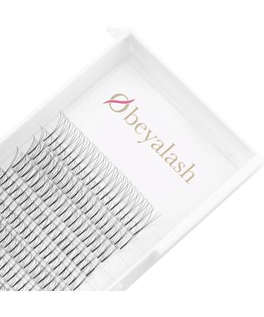 Obeyalash Pre Fanned Volume Lash Extensions Long Stem Volume Eyelash Extensions 100% Handmade Premade Fans Eyelash Extensions(3D-0.07C  10mm) 3D-0.07C10