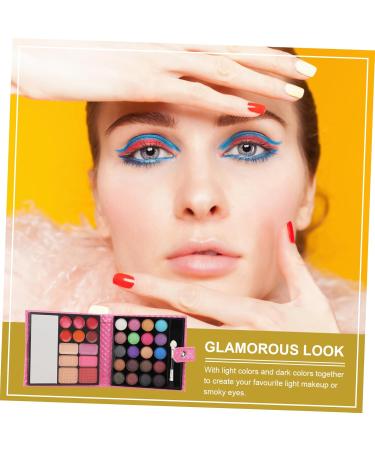 Angoily Eyeshadow Palette 1pcs 32 Eyeshadow Eye Shadow Palettes Makeup Palette Matte Eye Shadow Pencil Eyeshadow Powder 1 count (Pack of 1) Pink - Buy Online on GoSupps.com