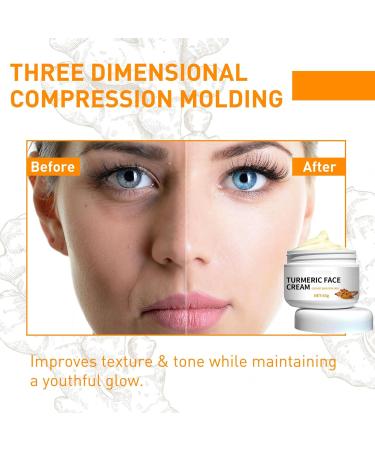  GNAUMORE Turmeric Repair Cream Turmeric Moisturizing Cream Turmeric Face Cream Turmeric Face Cream Turmeric Brightening Cream Repair and brighten skin Anti-Dryness Face Cream 50g - Buy Online on GoSupps.com