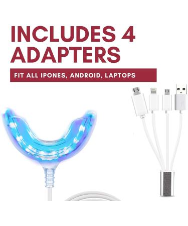 Deluxe Teeth Whitening Pen Kit Made in USA with iLED/LED Technology & Carbamide Peroxide Tooth whitening Gel (22% Whitening Gel) 1 Count (Pack of 1) - Buy Online on GoSupps.com