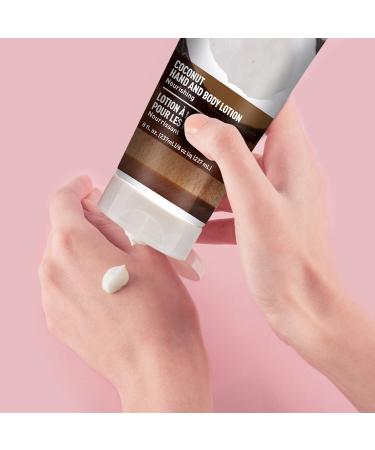 Desert Essence Organics Coconut Hand and Body Lotion 8 Ounce - 6 per case.