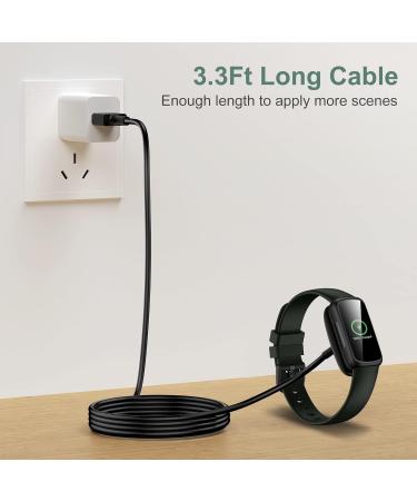 Fitbit Inspire 3 Charger Cable Replacement - 2 Pack/3.3Ft - Buy Online on GoSupps.com