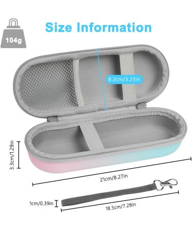 LOPHE Electric Toothbrush Travel Case Dustproof Toothbrush Storage Holder Portable Toothbrush Protective Cover Bag Electric Toothbrush Case Container for Business Camping Travel (Green Pink) - Buy Online on GoSupps.com