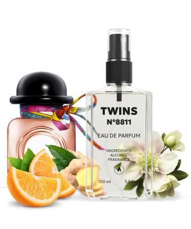 TWINS Impression of Twily | Perfume for Women Eau de Parfum | No.8811 | 3.4 Fl Oz / 100 ml Hermes Twilly d Hermes Impression