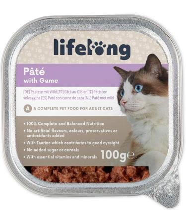 Lifelong Cat Food Pate with Venison - 100g Pack of 16 | Premium Quality International Shipping - Buy Online on GoSupps.com