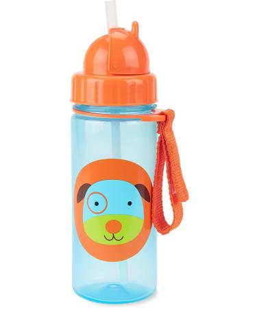 Skip Hop Toddler Sippy Cup with Straw - Zoo Dog Bottle 13 oz - Buy Online on GoSupps.com