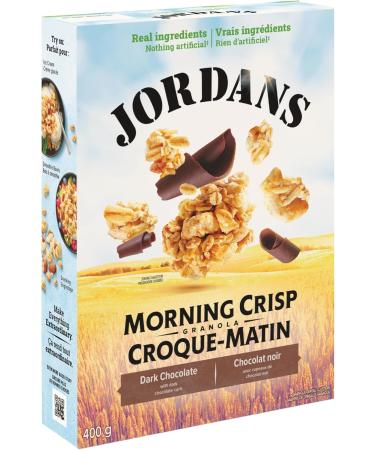 Jordans Morning Crisp Granola Cereal - Dark Chocolate Dream 400g Dark Chocolate Dream 400 g (Pack of 1) - Buy Online on GoSupps.com