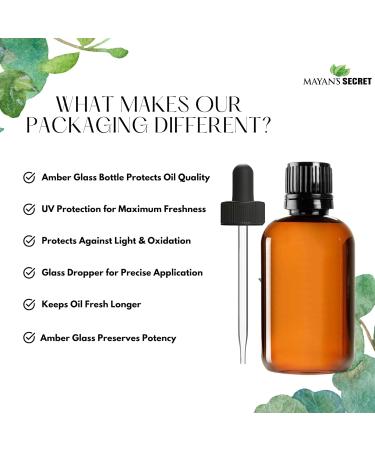 Citriodora Eucalyptus Essential Oil - Huge 4 OZ - 100% Pure & Natural Premium Grade Amber Glass Bottle and Dropper - Buy Online on GoSupps.com