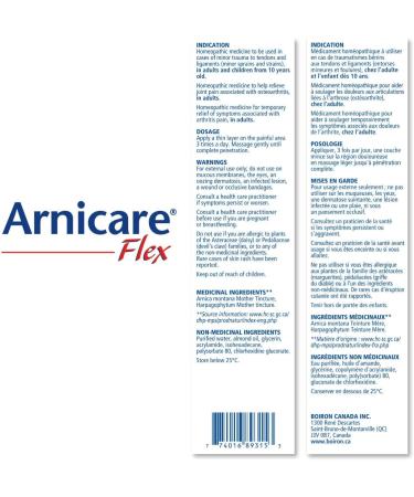 NEW Boiron Arnicare Flex. Homeopathic medicine for the relief of joint pain: arthritis associated symptoms - osteoarthritis symptoms - minor sprains and strains - Buy Online on GoSupps.com