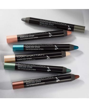 Shop Manhattan Endless Stay 24h Eyeshadow Stick 035 Mysterious Grey - 3-Pack | Long-Lasting International Shipping - Buy Online on GoSupps.com