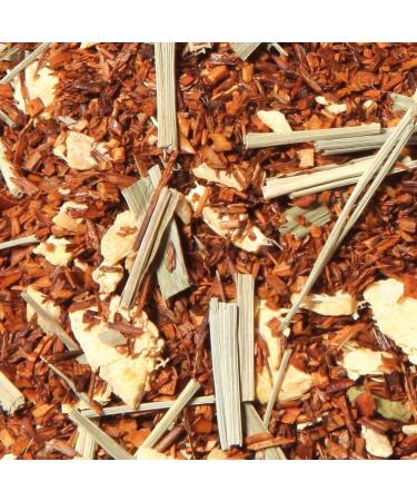 Organic Rooibos Lemon Ginger Rooibos Bulk 100g Bag with Zip 40 Cups 100% Organic Farming Quality Rooibos Satisfaction - Buy Online on GoSupps.com