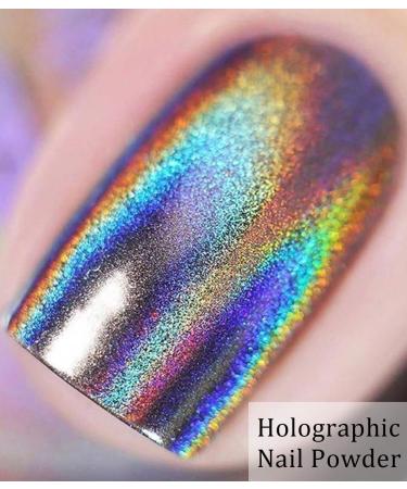 Poudre Chrome Ongle Dor : 6pcs Blanc Nacr Poudres Chrom E Ongle Effet Sirene Ongle Holographi Rose Poudre Ongle Iris Paillet E Argent Pigment E Effet Miroir M Tallique Nail Art DIY Decor 1A-gold laser yellow white silver - Buy Online on GoSupps.com