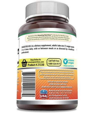 Amazing Formulas Bromelain 500mg 2400 GDU 120 Capsules | Non-GMO, Gluten Free | Made in USA | Vegetarian Friendly - Buy Online on GoSupps.com