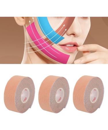 3 Rolls Face Tape Facial Wrinkle Remover Strip Easy Cutting V Shaping Lifting Patch This Face Tape Can Effectively Lift And Tighten Both The Skin And Muscle (Color de piel) LIZEALUCKYz4rgpxkou2-12 - Buy Online on GoSupps.com