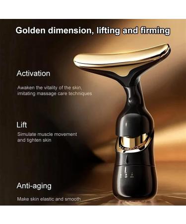 2023 New Neck Massager 3-in-1 Face Lifter Double Chin Lifter Face Eyes Neck Firmer Anti-Aging Facial Massager - Buy Online on GoSupps.com