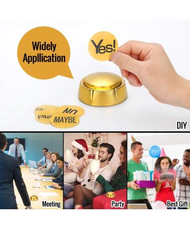 Recordable Custom Dog Speech Training Button - 30 Sec Record - Gold Color - Buy Online on GoSupps.com