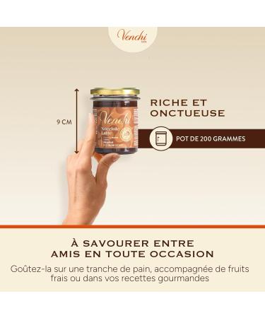 Venchi - Cr me Tartiner Chocolat au Lait et Noisettes 200 g avec 45% "Noisettes du Pi mont" Sans Gluten Sans Colorants et Sans Conservateurs Nocciola 250 g (Confezione da 1) - Buy Online on GoSupps.com