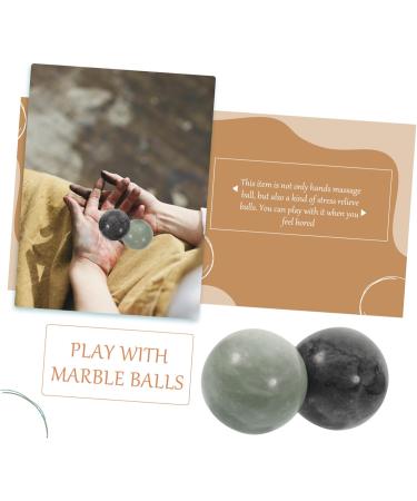 Beavorty 8-Sentence Custom Marble Massage Balls - Chinese Handcrafted Stress Relief Balls for Wrist and Hand Massage - Buy Online on GoSupps.com