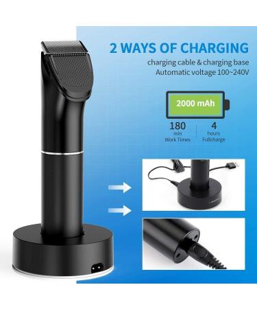 Professional Hair Clippers & Cordless Trimmer Kit for Men Women & Kids - Rechargeable Grooming Set - Buy Online on GoSupps.com
