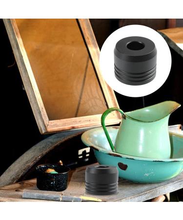 Minkissy Small Foam Spoon & 1st Razor Holder - Practical Aluminum Shaving Stand for Bathroom Storage | Beard & Razor Organizer - Buy Online on GoSupps.com