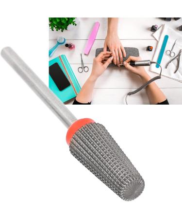 Nail Grinding Head Nail Cutter Bits Tungsten Steel Bits 3 Teeth Types Multifunction Nail Buffing Tips with Red Circle Drill Nail Polisher Nail Art Drill Bit Manicure Fiberglass Silk Nail Grinder - Buy Online on GoSupps.com