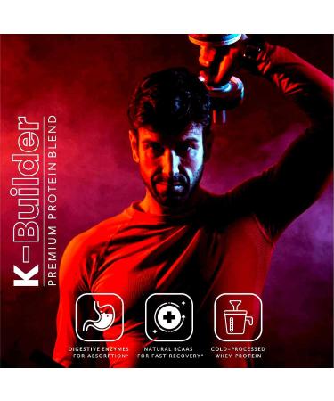Kenko Essentials K-Builder Premium Protein Blend - Vanilla | Best International Shipping for Health & Fitness - Buy Online on GoSupps.com